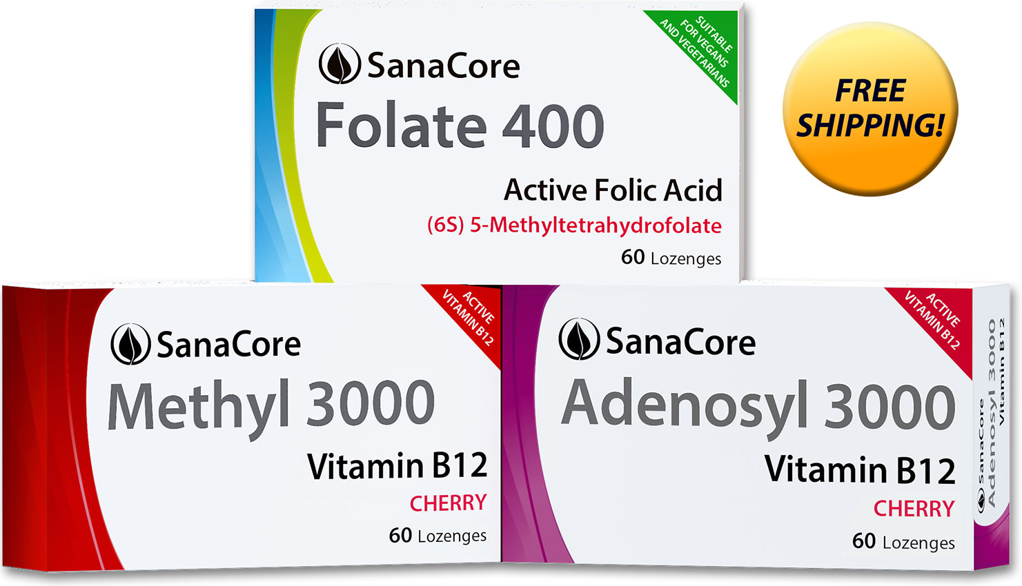 SanaCore Folate 6S Standard Packet 4 months