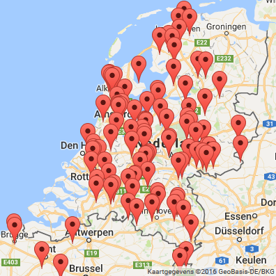 map therapeuten vitamine b12 nederland